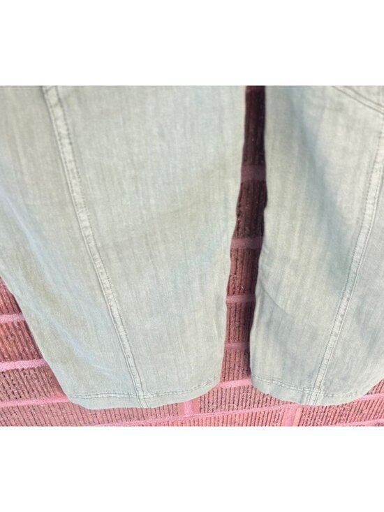 Free People Women’s Big Hit Slouch Pant Oil Green Size Medium - Picture 14 of 14
